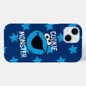 Coques Case-Mate iPhone Motif visage de monstre de cookie (Verso (horizontal))