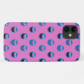 Coques Case-Mate iPhone Motif visage Grover rose (Dos (Horizontal))