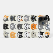 Coques Case-Mate iPhone Motif Visages de chat | Cool Kitty Cat Lover (Dos (Horizontal))