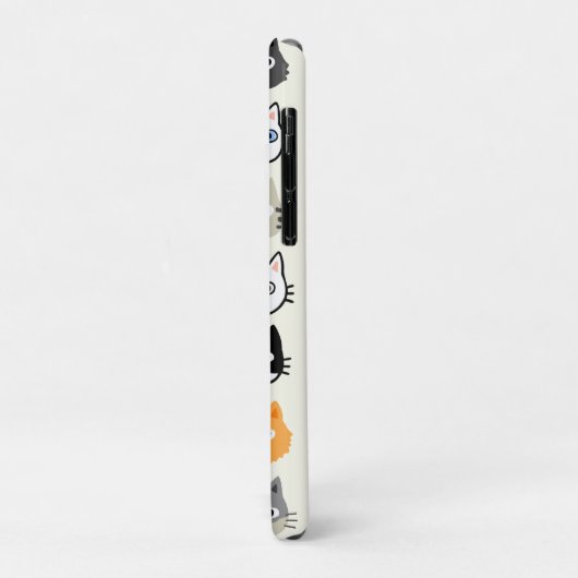 Coques Case-Mate iPhone Motif Visages de chat | Cool Kitty Cat Lover (Dos/Gauche)