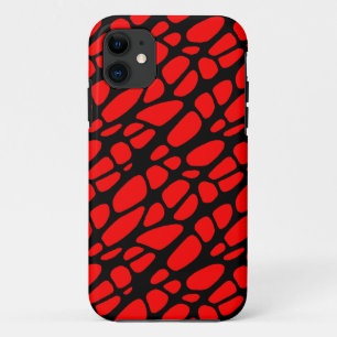 Case-Mate iPhone Case Motif Web gothique rouge et noir