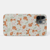 Coques Case-Mate iPhone Motif Whimsical Fox (Dos (Horizontal))
