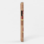 Coques Case-Mate iPhone Motif XOXO et Lipsticks (Dos/Droite)