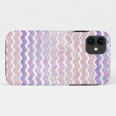 Coques Case-Mate iPhone Motif Zag rose clair (Dos (Horizontal))