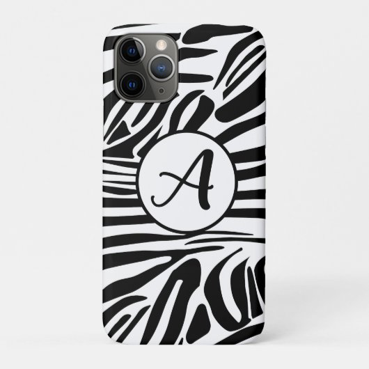Coques Case-Mate iPhone Motif Zèbre (Dos)