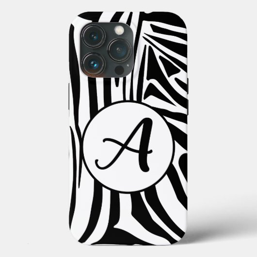 Coques Case-Mate iPhone Motif Zèbre (Verso)
