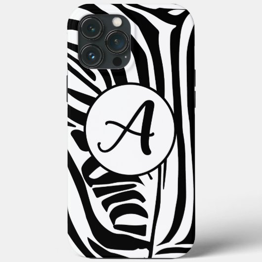 Coques Case-Mate iPhone Motif Zèbre (Verso)