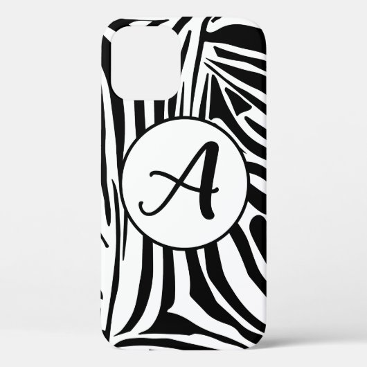 Coques Case-Mate iPhone Motif Zèbre (Verso)
