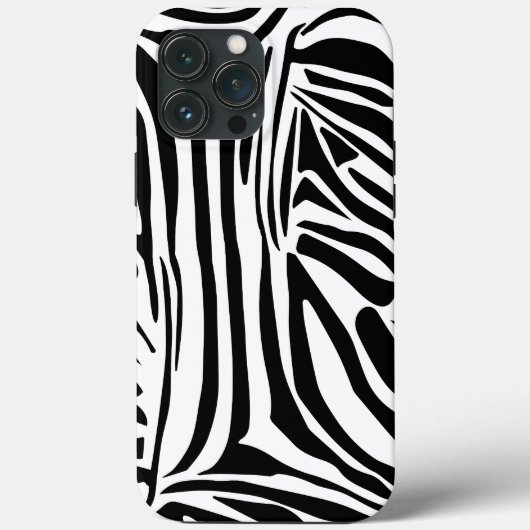 Coques Case-Mate iPhone Motif zèbre (Verso)