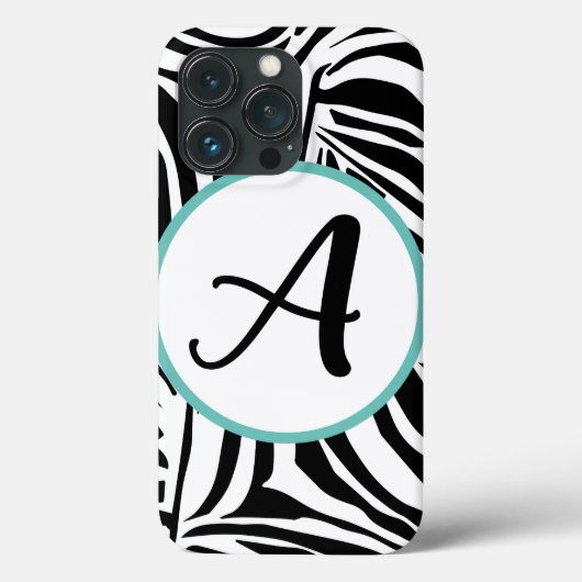 Coques Case-Mate iPhone Motif Zèbre (Verso)