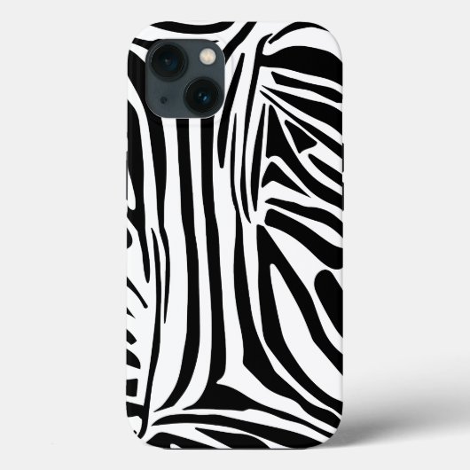 Coques Case-Mate iPhone Motif zèbre (Verso)