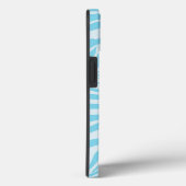 Coques Case-Mate iPhone Motif Zèbre Bleu (Verso / Droite)