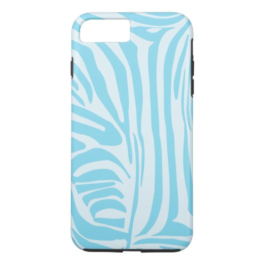 Coques Case-Mate iPhone Motif Zèbre Bleu (Dos)