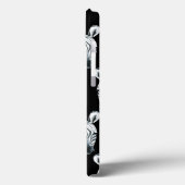 Coques Case-Mate iPhone Motif Zèbre Et Fleurs Exotiques (Verso / Gauche)