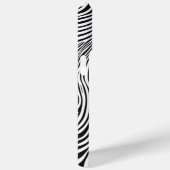 Coques Case-Mate iPhone Motif zébré noir et blanc 🦓 (Verso / Droite)