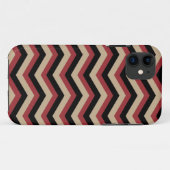 Coques Case-Mate iPhone Motif Zig Zag moderne (Dos (Horizontal))