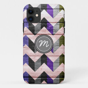 Coques Pour iPhone Motif zigzag chevron bois aztèque #2
