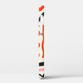 Coques Case-Mate iPhone Motif, zigzags, lignes et courbes (Verso / Gauche)