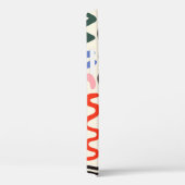 Coques Case-Mate iPhone Motif, zigzags, lignes et courbes (Verso / Droite)