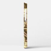 Coques Case-Mate iPhone Motifs batik indonésiens avec patte de flore et de (Verso / Gauche)