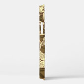 Coques Case-Mate iPhone Motifs batik indonésiens avec patte de flore et de (Verso / Droite)