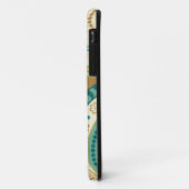 Coques Case-Mate iPhone Motifs circulaires (Dos/Gauche)