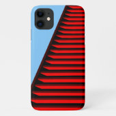Coques Case-Mate iPhone Motifs cool rouge et bleu (Dos)