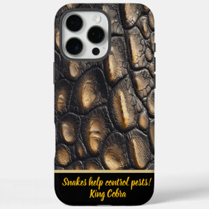 Coques iPhone 16 Pro Max Motifs de peau de serpent chatoyants dans la lumiè