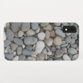 Coques Case-Mate iPhone Motifs de pierres de rivière automne (Dos (Horizontal))