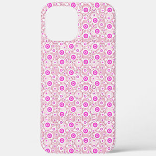 Case-Mate iPhone Case Motifs de points roses abstraits mignons