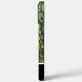 Coques Case-Mate iPhone Motifs de serpent vert complexe (Verso / Gauche)
