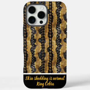 Coques iPhone 16 Pro Max Motifs dynamiques de serpent