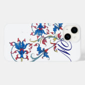 COQUES Case-Mate iPhone MOTIFS FLORAUX ANCIENS FLORENTINS MONOGRAS (Verso (horizontal))