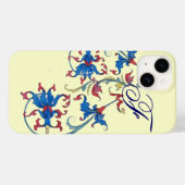 Coques Case-Mate iPhone MOTIFS FLORENTINS ANCIENS MONOGRAM, Crème (Verso (horizontal))