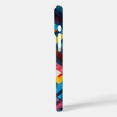 Coques Case-Mate iPhone Motifs géométriques aux couleurs contrastantes aud (Verso / Gauche)