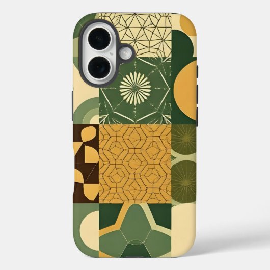 Coques Case-Mate iPhone Motifs géométriques Eco-Friendly (Verso)