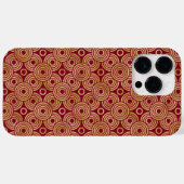 COQUES Case-Mate iPhone MOTIFS RED & GOLD ART DECO (Verso (horizontal))