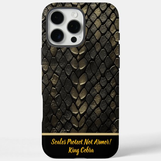 Coques Case-Mate iPhone Motifs SnakePatts Noir Et Or (Verso)