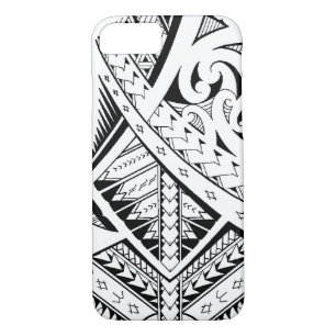 Case-Mate iPhone Case Motifs tribaux mélangés de tatouage dans le style