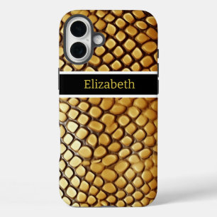 Coques iPhone 16 Plus Motifs uniques de la peau d’un serpent venimeux