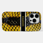 Coques Case-Mate iPhone Motifs véreux d'un serpent venimeux (Verso (horizontal))