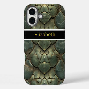 Coques iPhone 16 Plus Motifs vibrants et complexes de peau de serpent