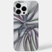 Coques Case-Mate iPhone Motions Filigree Moderne Abstrait pivotant Fractal (Verso)