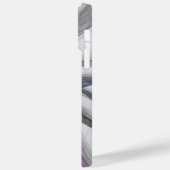 Coques Case-Mate iPhone Motions Filigree Moderne Abstrait pivotant Fractal (Verso / Gauche)