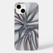 Coques Case-Mate iPhone Motions Filigree Moderne Abstrait pivotant Fractal (Verso)