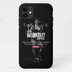 Case-Mate iPhone Case Motivation des femmes - Chaque entraînement compte