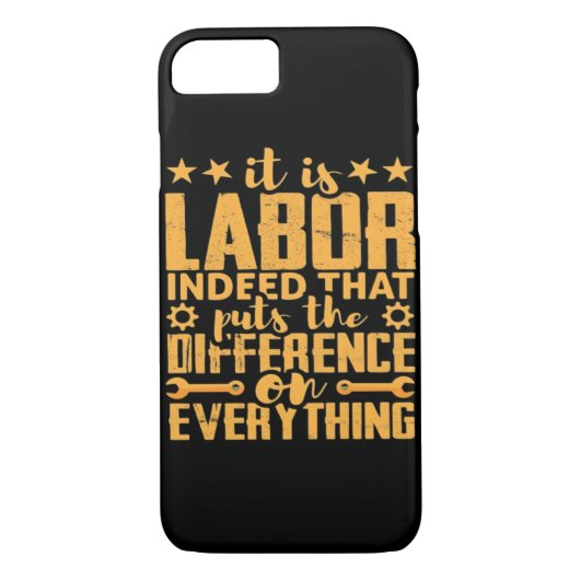 Coques Case-Mate iPhone Motivation du travailleur - La main-d’oeuvre quali (Dos)