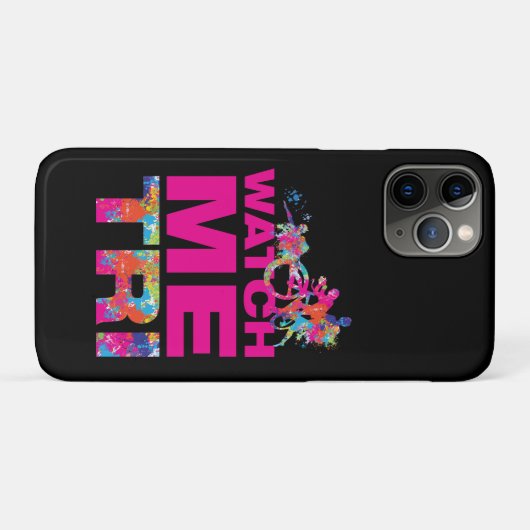 Coques Case-Mate iPhone Motivation du triathlon (Dos (Horizontal))