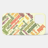 Coques Case-Mate iPhone Motivation et encouragement positif (Verso (horizontal))