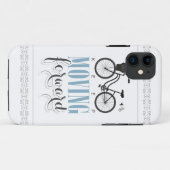 Coques Case-Mate iPhone Motivation mignonne continuer à avancer avec le vé (Dos (Horizontal))